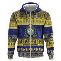 Niue Christmas Hoodie Monuina e Kilisimasi Hiapo Motifs - Polynesian Pride