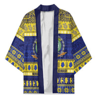Niue Christmas Kimono Monuina e Kilisimasi Hiapo Motifs - Polynesian Pride