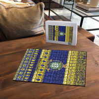 Niue Christmas Puzzle Monuina e Kilisimasi Hiapo Motifs - Polynesian Pride