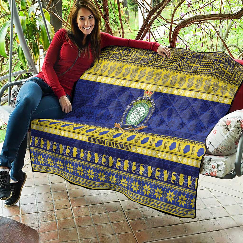 Niue Christmas Quilt Monuina e Kilisimasi Hiapo Motifs - Polynesian Pride
