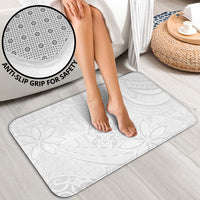 Tapu Fanau Ia Niue Bathroom Set Happy White Sunday Unique Hiapo - Polynesian Pride