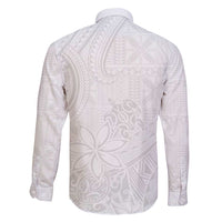 Tapu Fanau Ia Niue Family Matching Mermaid Dress and Hawaiian Shirt Happy White Sunday Unique Hiapo - Polynesian Pride