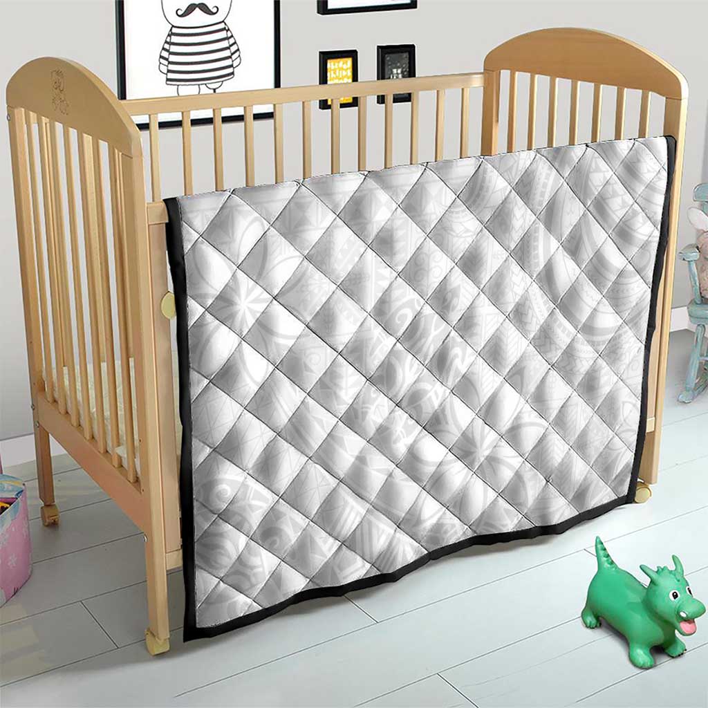 Tapu Fanau Ia Niue Quilt Happy White Sunday Unique Hiapo - Polynesian Pride