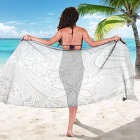 Tapu Fanau Ia Niue Sarong Happy White Sunday Unique Hiapo - Polynesian Pride