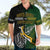 Personalised New Zealand and South Africa Rugby Hawaiian Shirt 2023 World Cup Final All Black Springboks Together LT14 - Polynesian Pride