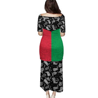 Vanuatu Cowboy Puletasi Cowboy Symbols Split Stylized - Polynesian Pride