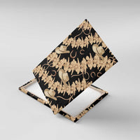 Vanuatu Cowboy Canvas Wall Art Seamless Straw Hats Hibiscus - Polynesian Pride