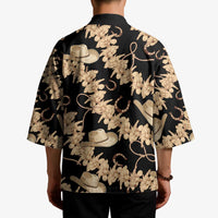 Vanuatu Cowboy Kimono Seamless Straw Hats Hibiscus - Polynesian Pride