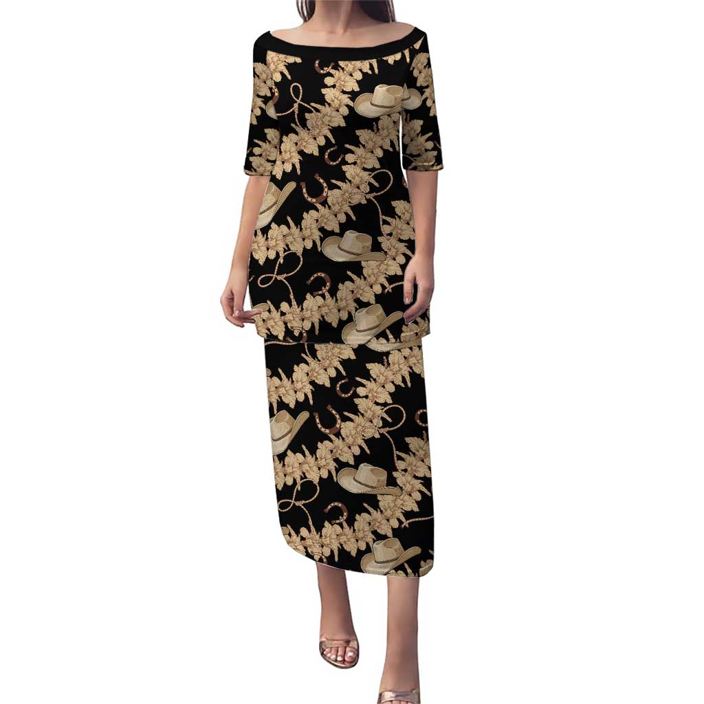 Vanuatu Cowboy Puletasi Seamless Straw Hats Hibiscus - Polynesian Pride