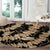 Vanuatu Cowboy Round Carpet Seamless Straw Hats Hibiscus - Polynesian Pride
