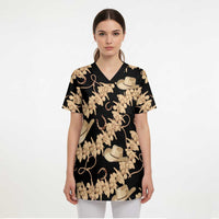 Vanuatu Cowboy Scrub Top Seamless Straw Hats Hibiscus - Polynesian Pride