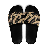 Vanuatu Cowboy Slide Sandals Seamless Straw Hats Hibiscus - Polynesian Pride