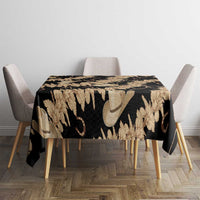 Vanuatu Cowboy Tablecloth Seamless Straw Hats Hibiscus - Polynesian Pride