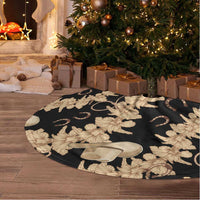 Vanuatu Cowboy Tree Skirt Seamless Straw Hats Hibiscus - Polynesian Pride