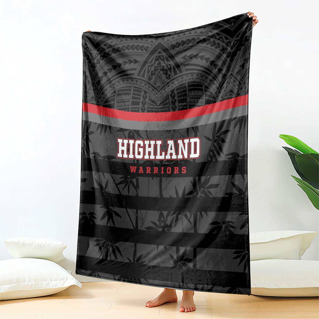 Fiji Naitasiri Rugby Blanket Go Highland Warriors LT14 - Polynesian Pride