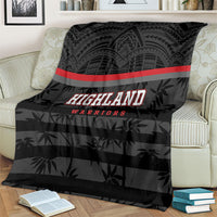 Fiji Naitasiri Rugby Blanket Go Highland Warriors LT14 - Polynesian Pride