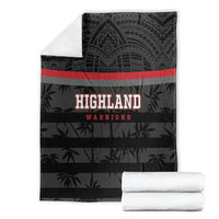 Fiji Naitasiri Rugby Blanket Go Highland Warriors LT14 - Polynesian Pride