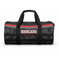 Fiji Naitasiri Rugby Duffle Bag Go Highland Warriors LT14 One size Black - Polynesian Pride