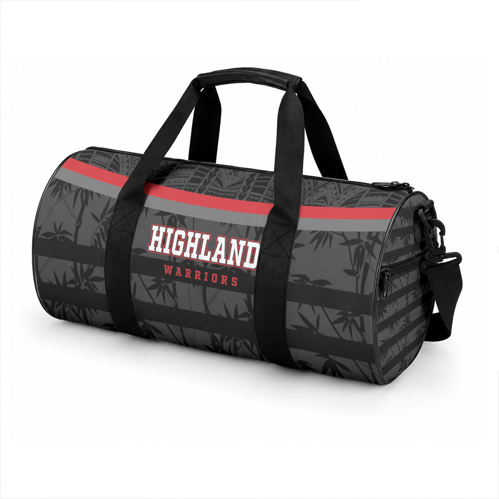 Fiji Naitasiri Rugby Duffle Bag Go Highland Warriors LT14 - Polynesian Pride