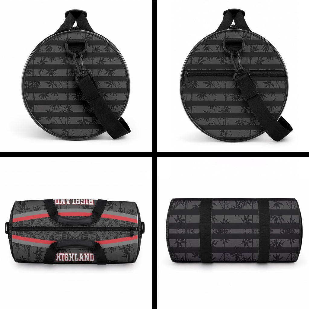Fiji Naitasiri Rugby Duffle Bag Go Highland Warriors LT14 - Polynesian Pride