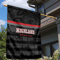 Fiji Naitasiri Rugby Garden Flag Go Highland Warriors LT14 - Polynesian Pride