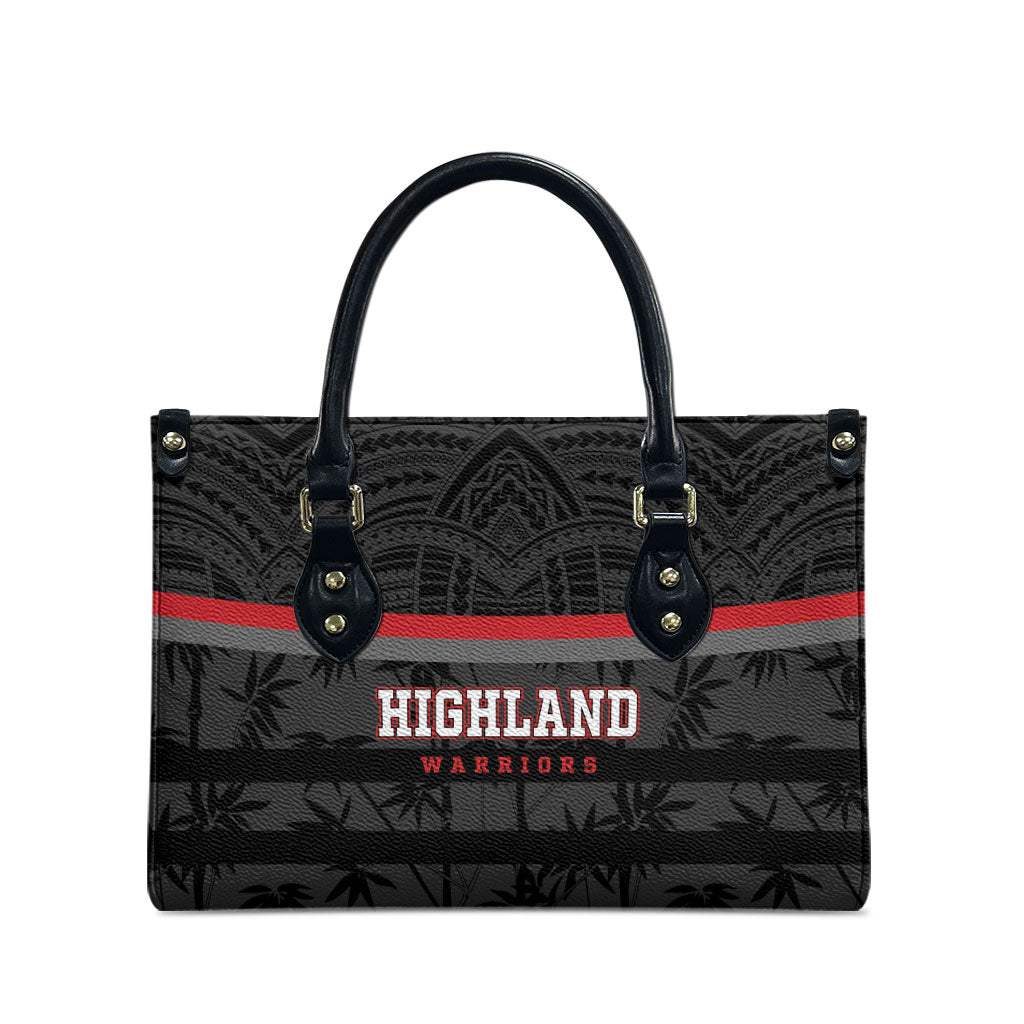 Fiji Naitasiri Rugby Leather Bag Go Highland Warriors