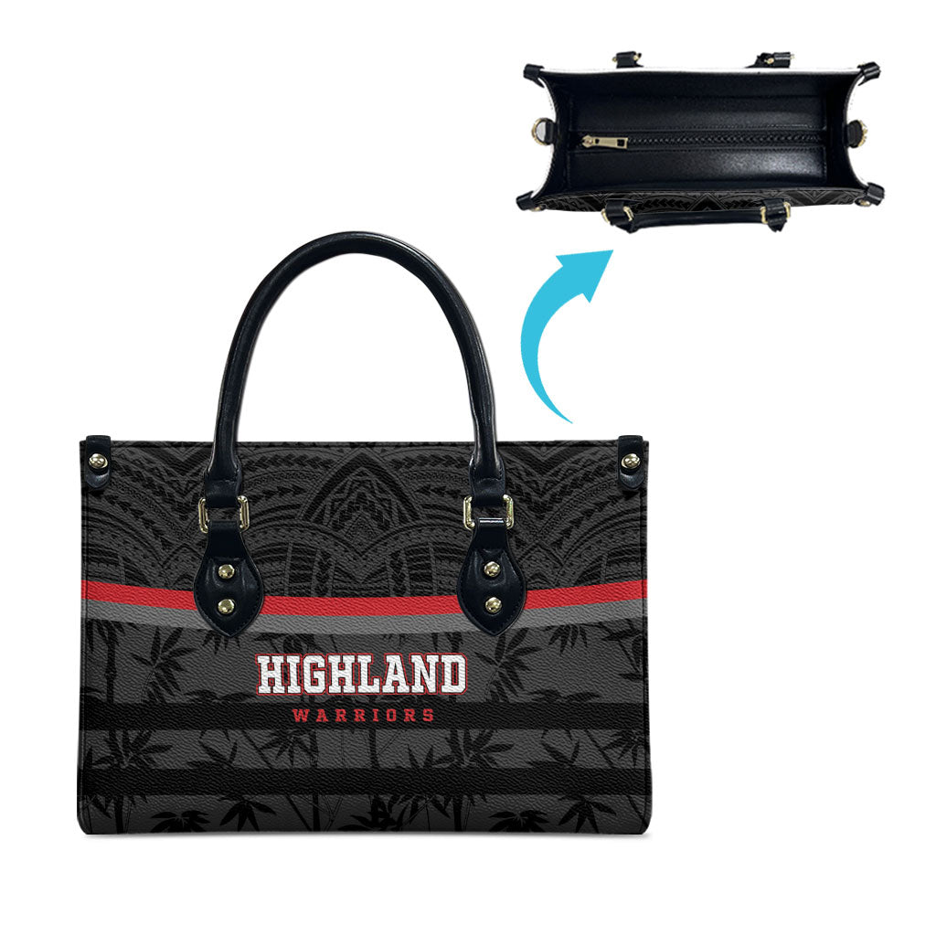 Fiji Naitasiri Rugby Leather Bag Go Highland Warriors