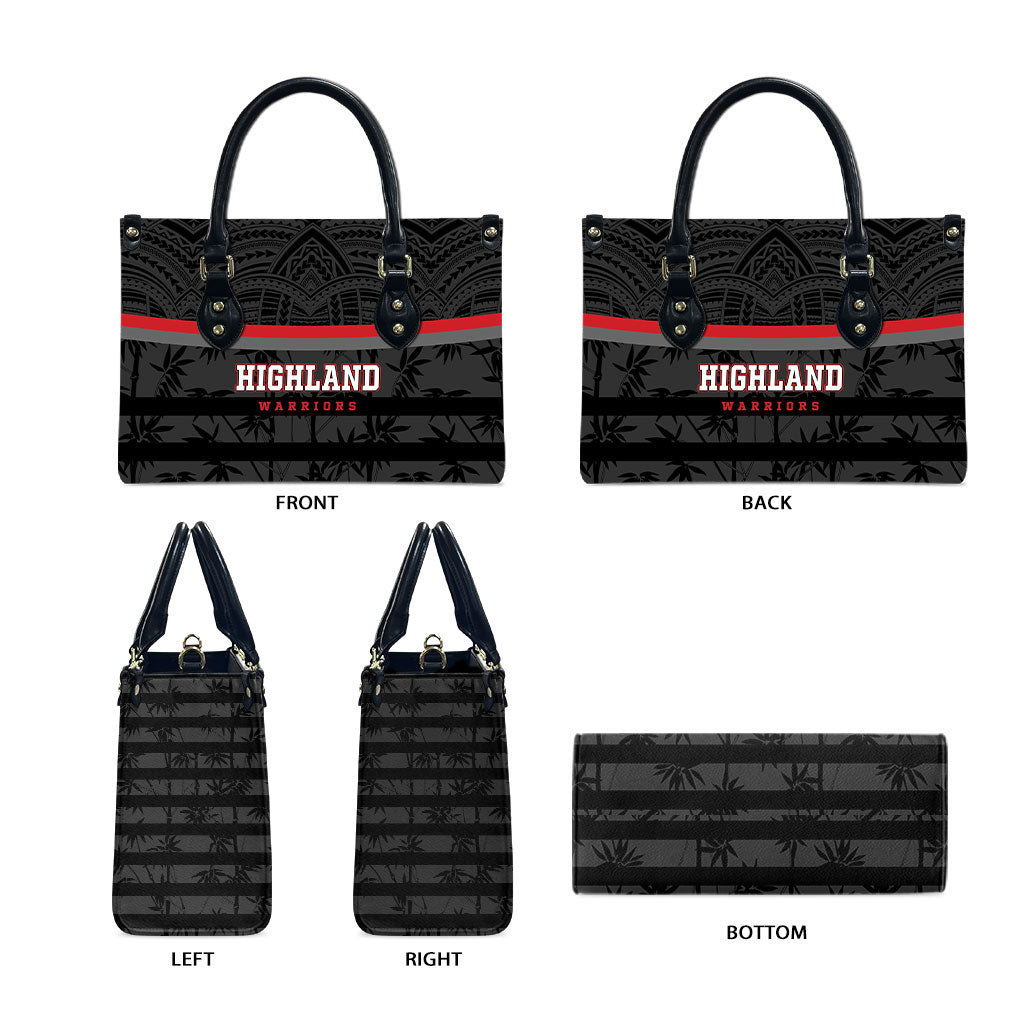 Fiji Naitasiri Rugby Leather Bag Go Highland Warriors