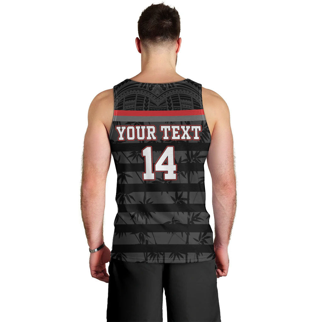 Fiji Naitasiri Rugby Custom Men Tank Top Go Highland Warriors LT14 - Polynesian Pride