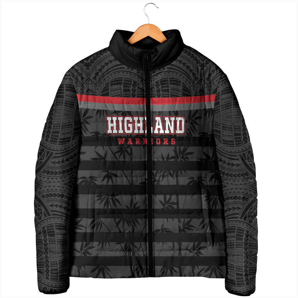 Fiji Naitasiri Rugby Custom Padded Jacket Go Highland Warriors LT14 - Polynesian Pride
