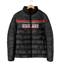 Fiji Naitasiri Rugby Custom Padded Jacket Go Highland Warriors LT14 - Polynesian Pride