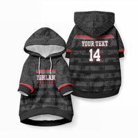 Fiji Naitasiri Rugby Custom Pet Hoodie Go Highland Warriors LT14 Pullover Black - Polynesian Pride