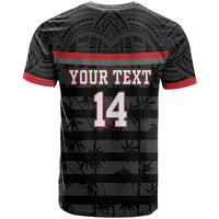 Fiji Naitasiri Rugby Custom T Shirt Go Highland Warriors LT14 - Polynesian Pride