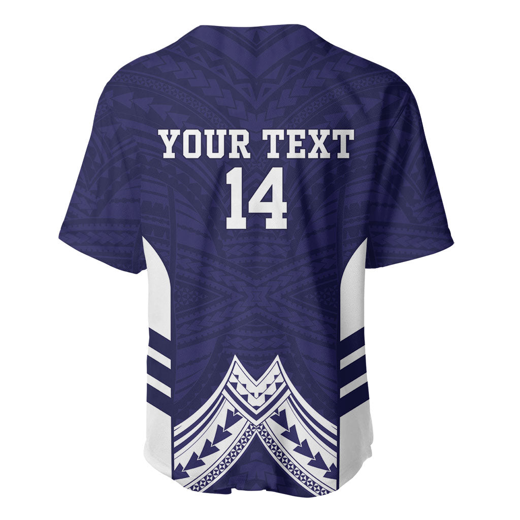 Fiji Nadi Rugby Custom Baseball Jersey Kikau O Nadi Ko LT14 - Polynesian Pride