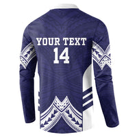 Fiji Nadi Rugby Custom Button Sweatshirt Kikau O Nadi Ko LT14 - Polynesian Pride