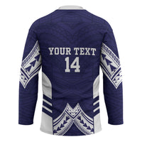 Fiji Nadi Rugby Custom Hockey Jersey Kikau O Nadi Ko LT14 - Polynesian Pride