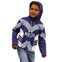 Fiji Nadi Rugby Custom Kid Hoodie Kikau O Nadi Ko LT14 - Polynesian Pride