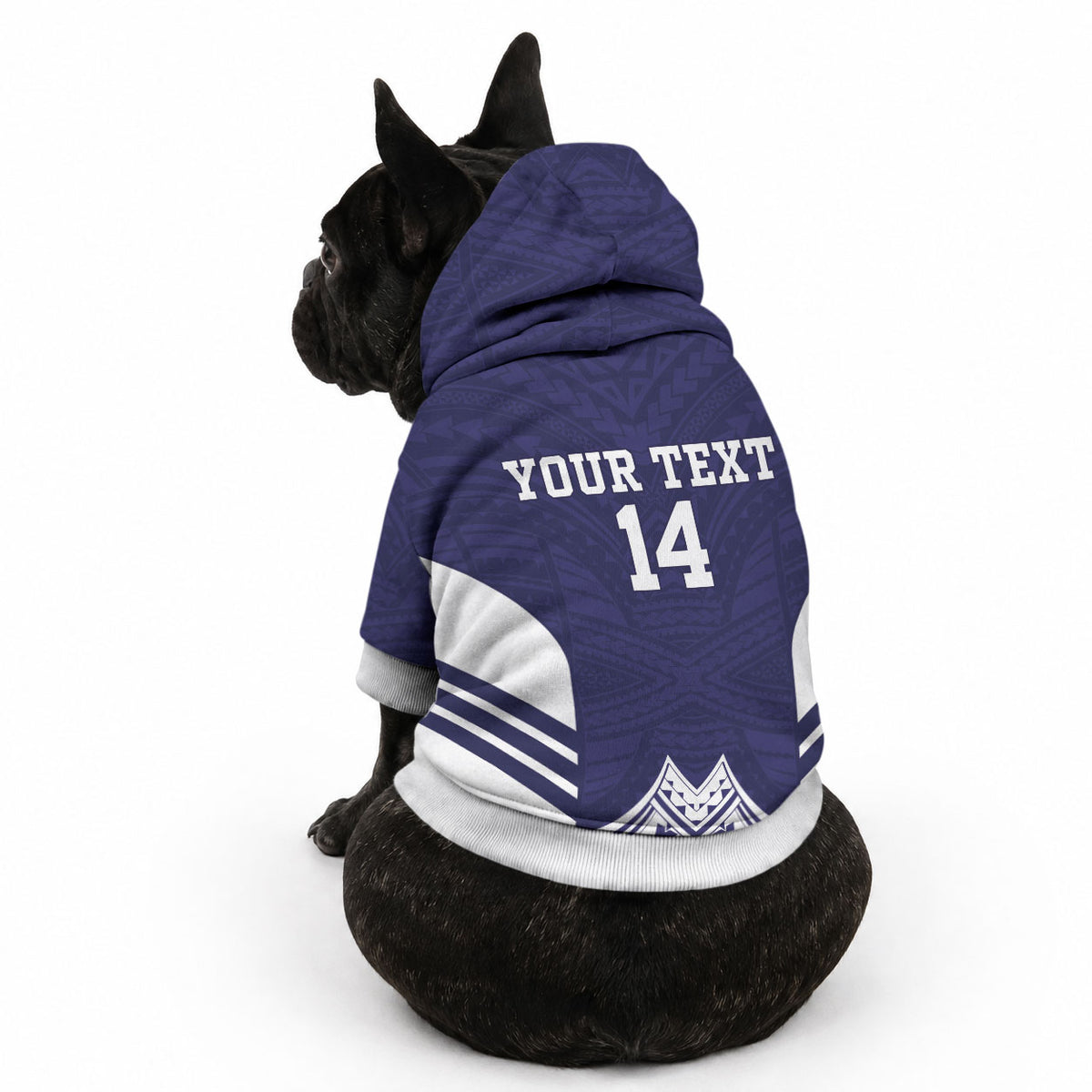 Fiji Nadi Rugby Custom Pet Hoodie Kikau O Nadi Ko LT14 - Polynesian Pride