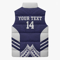 Fiji Nadi Rugby Custom Sleeveless Puffer Jacket Kikau O Nadi Ko LT14 - Polynesian Pride