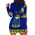 Personalised Fiji Natabua High School Hoodie Dress Fijian Tapa Pattern LT14 - Polynesian Pride