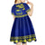 Personalised Fiji Natabua High School Kid Short Sleeve Dress Fijian Tapa Pattern LT14 - Polynesian Pride