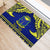 Personalised Fiji Natabua High School Rubber Doormat Fijian Tapa Pattern LT14 - Polynesian Pride