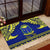 Personalised Fiji Natabua High School Rubber Doormat Fijian Tapa Pattern LT14 - Polynesian Pride