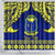 Personalised Fiji Natabua High School Shower Curtain Fijian Tapa Pattern LT14 - Polynesian Pride