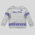 Personalised Fiji Labasa College Kid Ugly Christmas Sweater Fijian Tapa Pattern LT14 Kid White - Polynesian Pride
