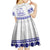Personalised Fiji Labasa College Kid Short Sleeve Dress Fijian Tapa Pattern LT14 - Polynesian Pride