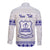 Personalised Fiji Labasa College Long Sleeve Button Shirt Fijian Tapa Pattern LT14 - Polynesian Pride