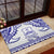 Personalised Fiji Labasa College Rubber Doormat Fijian Tapa Pattern LT14 - Polynesian Pride