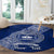 Personalised Fiji Queen Victoria School Round Carpet Fijian Tapa Pattern LT14 - Polynesian Pride