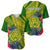 Personalised Leone High School Baseball Jersey American Samoa Schools Polynesian Tropical Flowers LT14 - Polynesian Pride